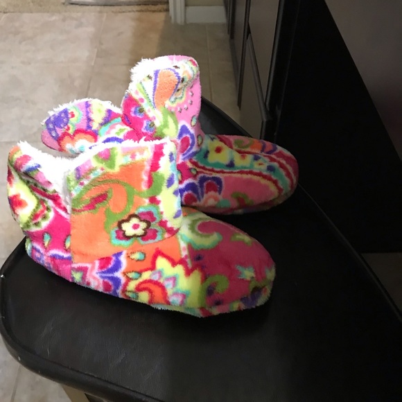 Vera Bradley slippers booties - Picture 2 of 8